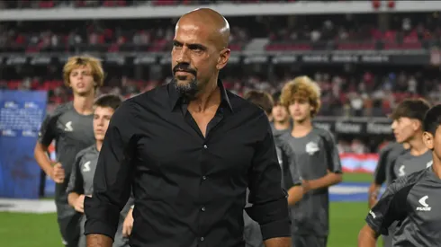 Juan Sebastián Verón, presidente de Estudiantes.