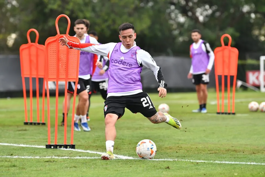 Continúan los entrenamientos del Millonario en el River Camp.