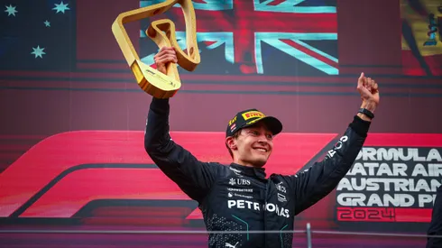 George Russell, el ganador de la carrera.