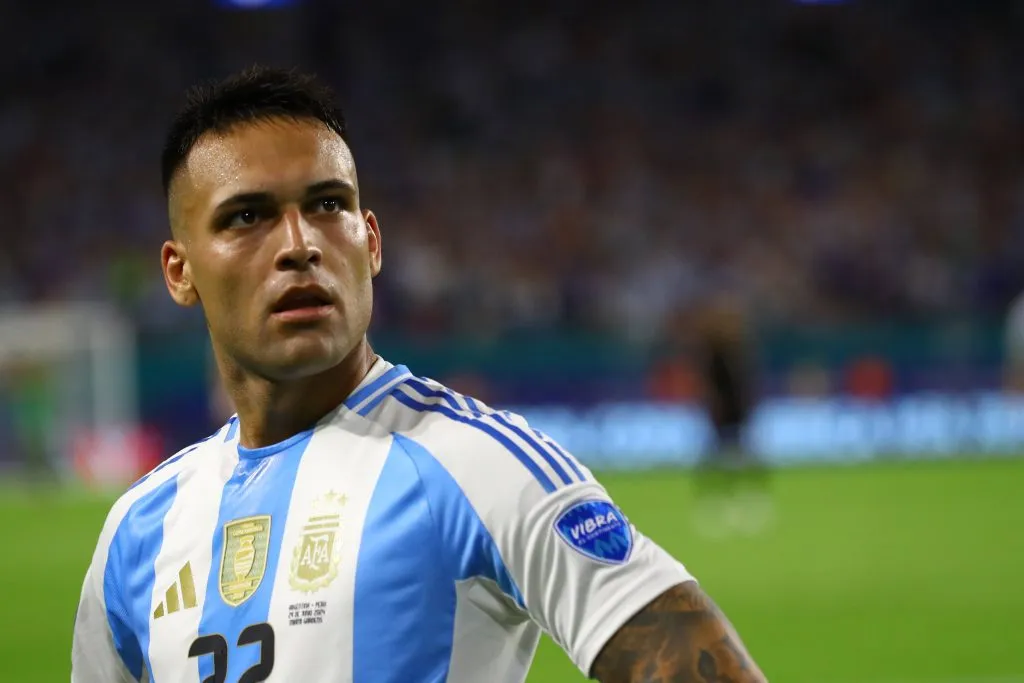 Lautaro Martínez, la carta del gol de Argentina en la Copa América. (Foto: IMAGO).