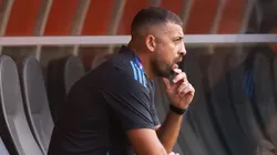 Samuel habló en conferencia de prensa.