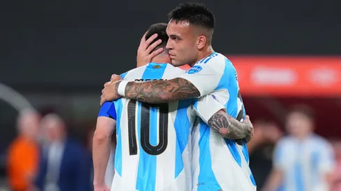 Lautaro Martínez reveló qué le dijo a Messi en el festejo de su gol en Argentina vs. Perú
