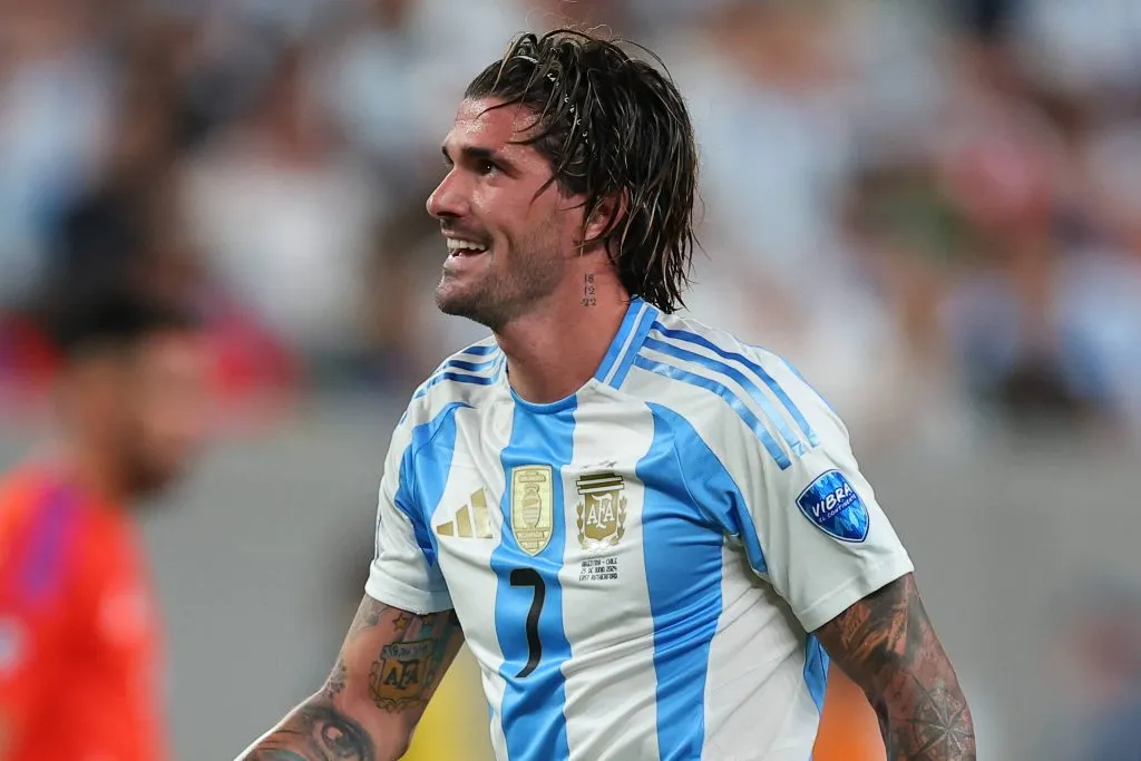 Rodrigo De Paul es suplente ante Perú. (Foto: IMAGO / Icon Sportswire).