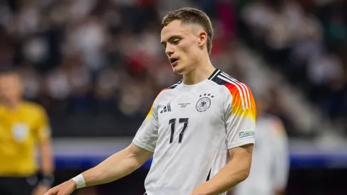 Florian Wirtz, en el último partido de Alemania ante Suiza en la Eurocopa.