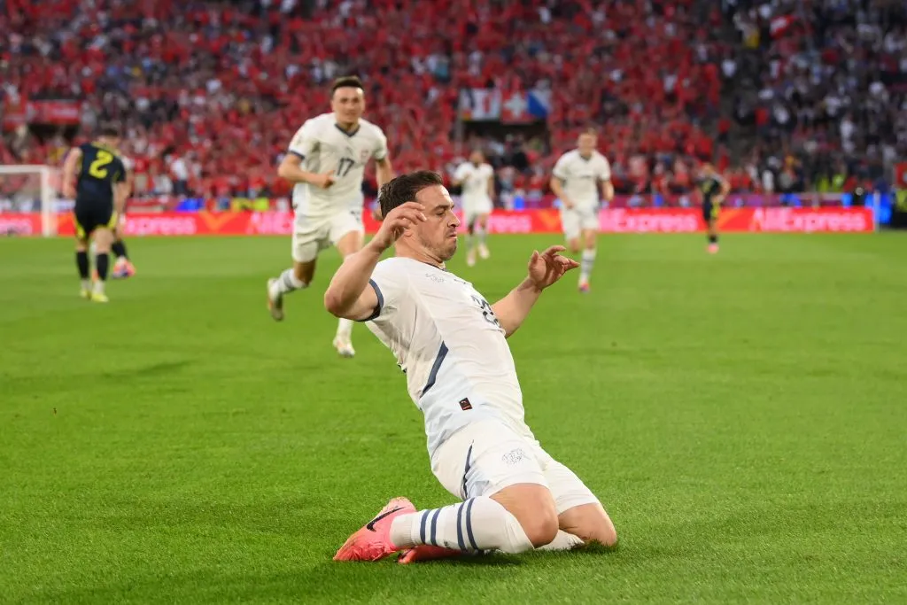 Ante Escocia, Shaqiri marcó el que posiblemente sea el mejor gol de la Eurocopa 2024.