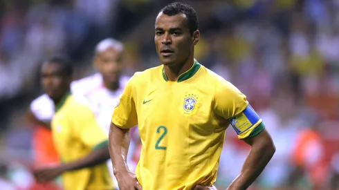 Cafú, ex capitán de Brasil durante la Copa del Mundo 2002.