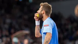 Moutet y una de sus clásicas reacciones.