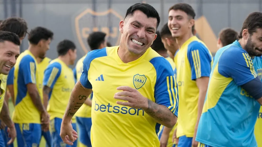 Gary Medel sería de la partida ante Defensa y Justicia. (Foto: Prensa Boca)