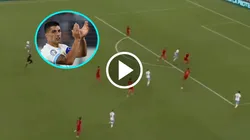 Golazo de Valverde y aplausos de Suárez.