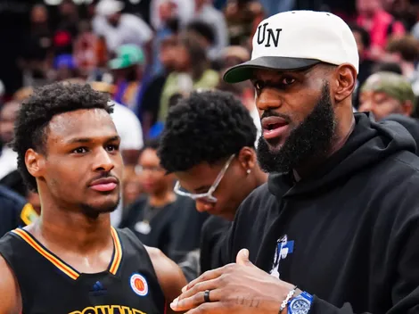 LeBron James cumplirá el sueño de jugar junto a su hijo Bronny en la NBA