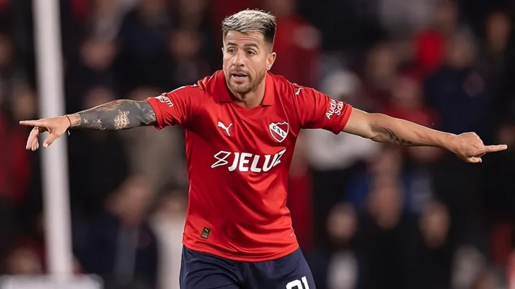 Con Independiente, participó de solo un partido en lo que va del año.