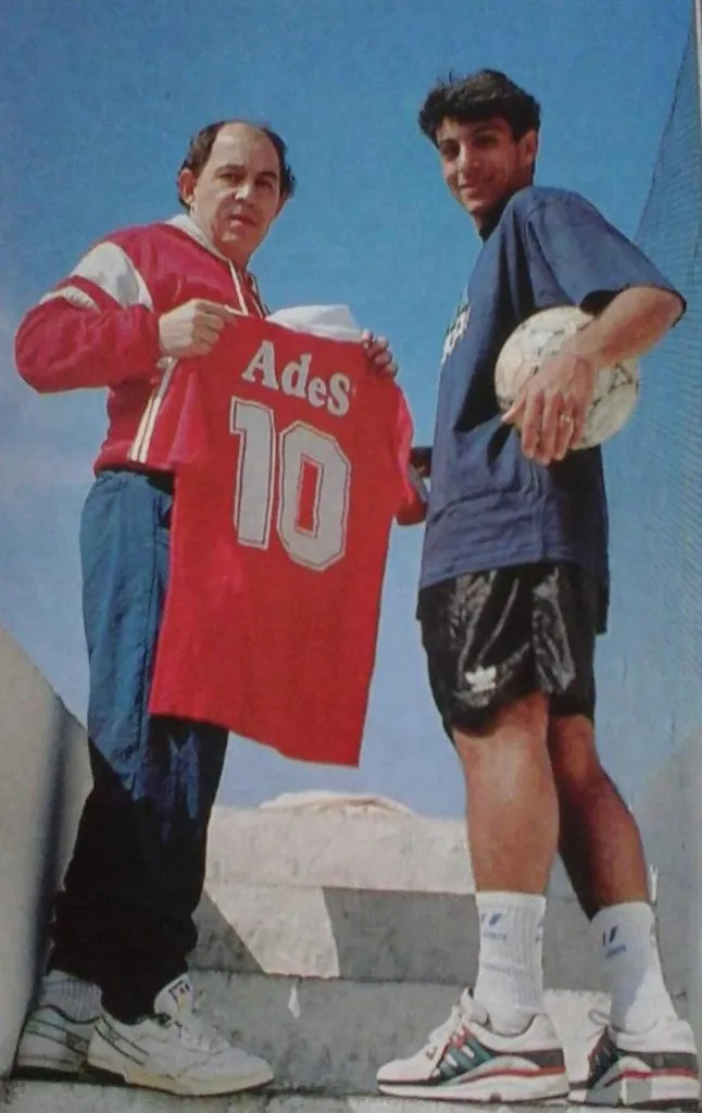 El Bocha y Gustavo López. (Foto: TW de Gustavo López).