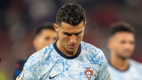 Cristiano Ronaldo, tras el partido ante Georgia en la Eurocopa.