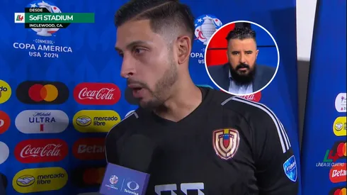 Rafael Romo, arquero de Venezuela, cargó contra los periodistas mexicanos tras el triunfo en Copa América