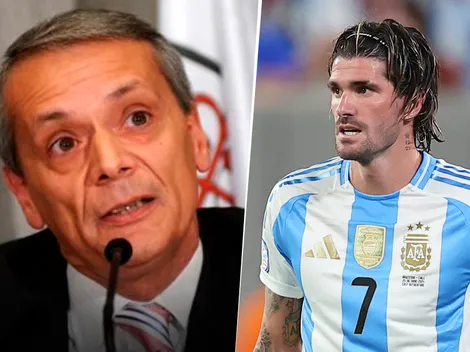 Javier Castrilli fue durísimo con De Paul tras la patada a Gabriel Suazo