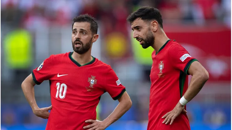 Bernardo Silva y Bruno Fernandes, ausencias importantes en Portugal.