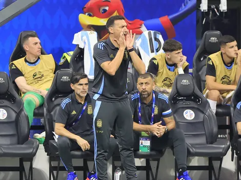 Scaloni explicó qué falta para que juegue Garnacho