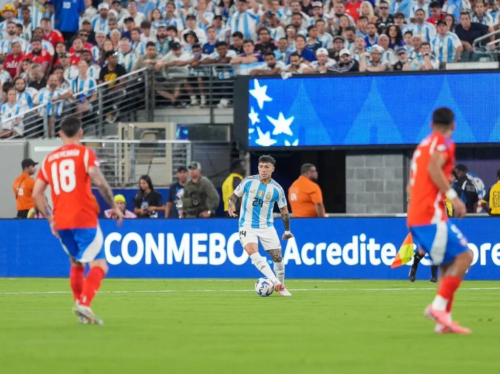 Enzo Fernández no mostró su mejor versión.