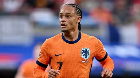 Xavi Simons, extremo de la selección de Países Bajos.