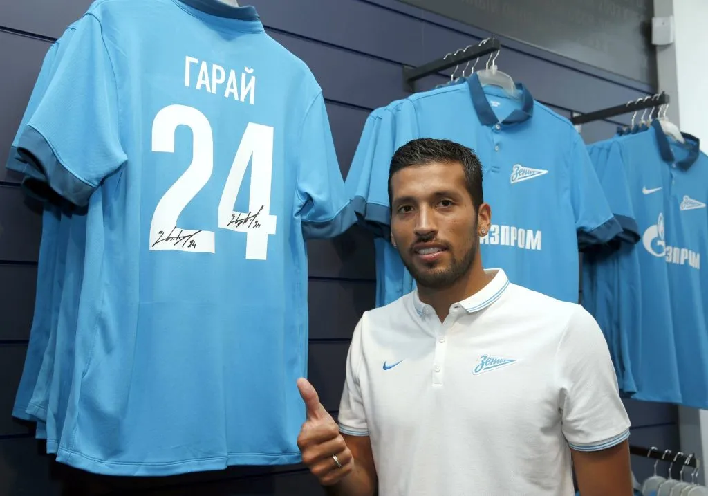 Ezequiel Garay, ídolo en Zenit.