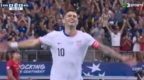 El festejo de Christian Pulisic.