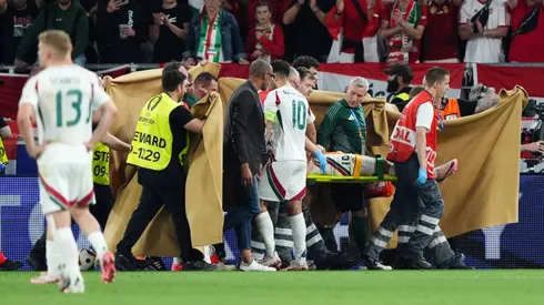 Susto por Varga en la Eurocopa.