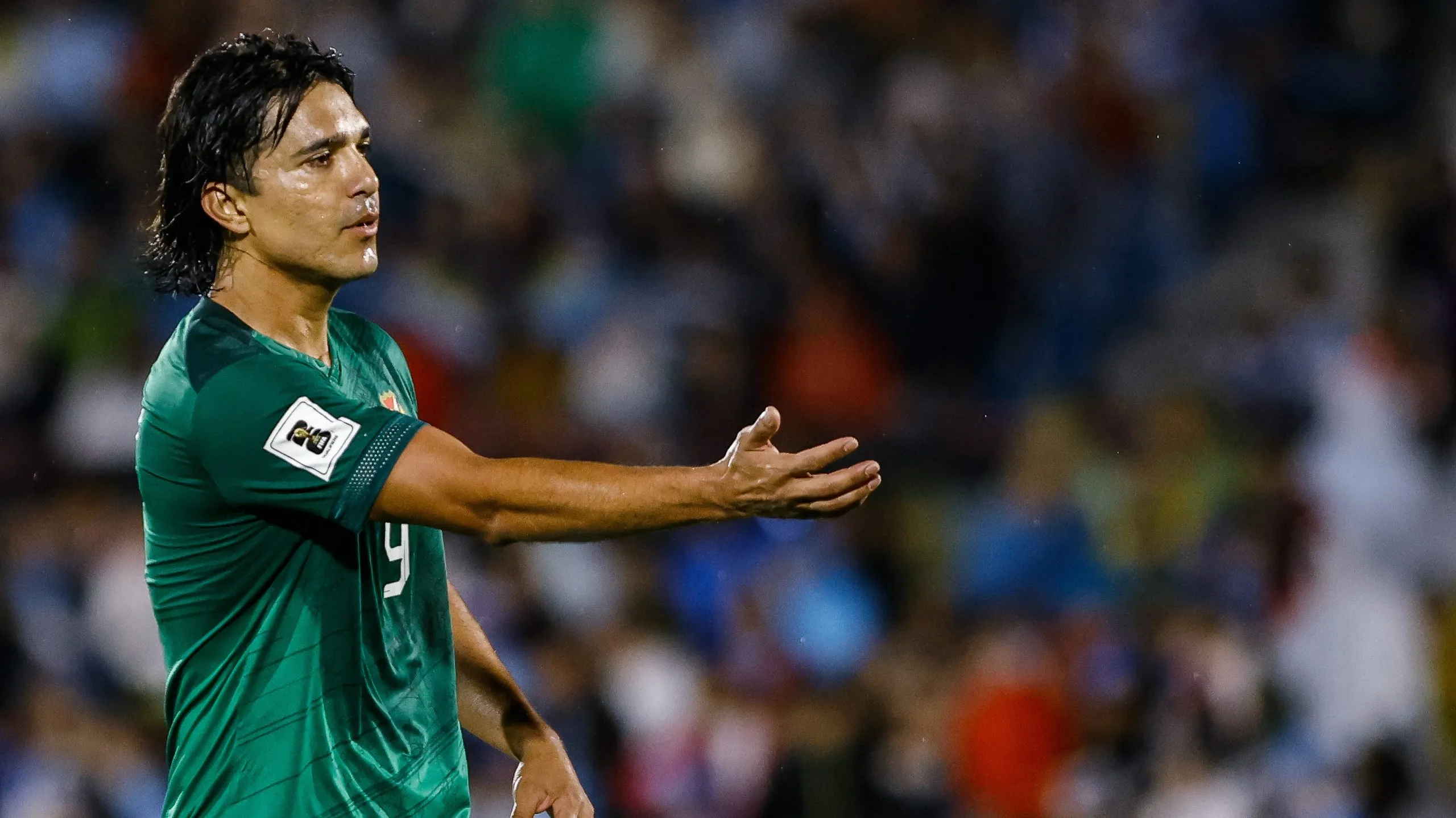 El último partido de Moreno Martins con Bolivia fue en Montevideo por Eliminatorias. (Foto: Getty)