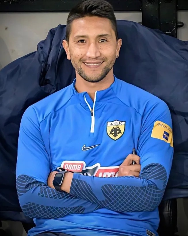 El Indio trabaja en el cuerpo técnico de Matías Almeyda en Grecia. (Foto: @danielvegaok).