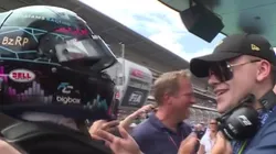 Franco Colapinto la rompió en el GP de Barcelona y lo celebró junto a Bizarrap