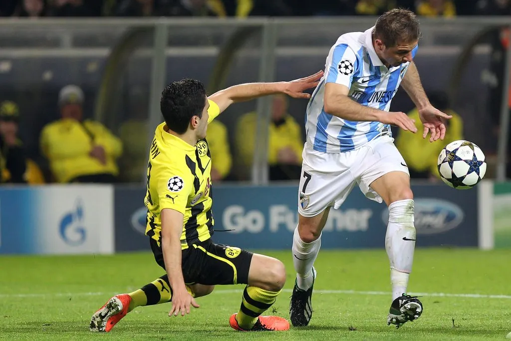 Málaga llegó a los cuartos de la Champions 2013. (Foto: IMAGO / Fotostand).