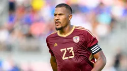 Salomón Rondón, figura y capitán de la Selección de Venezuela.