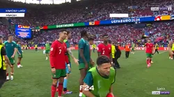 Gonçalo Ramos estuvo a punto de ser lesionado por un seguridad que quiso defender a Cristiano Ronaldo