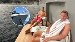 Erling Haaland, de vacaciones en el sur de Francia