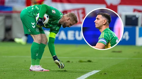 Pese a los dichos de Dibu Martínez, el Arena Frankfurt tuvo muchos problemas con el césped en la Eurocopa.