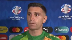 Dibu Martínez, el arquero de Argentina.