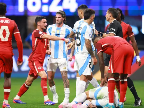 Nahuel Molina, el más criticado por los hinchas de Argentina