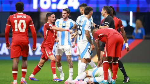 Nahuel Molina, el más criticado por los hinchas de Argentina