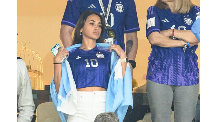 Antonela Roccuzzo, esposa de Lionel Messi (IMAGO)