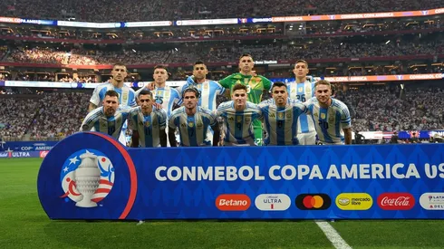 Los once titulares de Argentina ante Canadá.