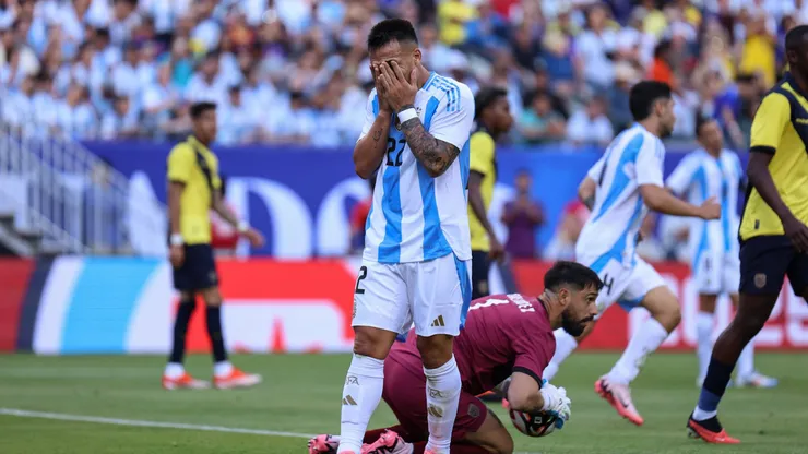 El delantero viene de marcar un doblete en el último amistoso de la Selección Argentina.