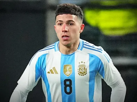 Enzo Fernández, el gran relegado de Scaloni para armar el XI contra Canadá