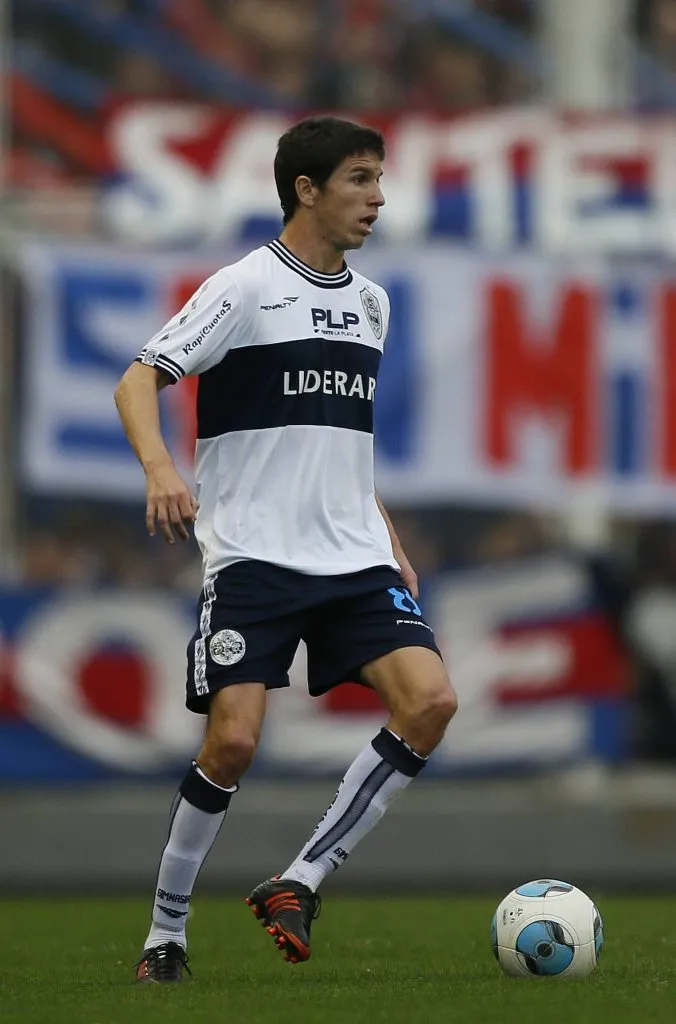 Nacho en Gimnasia en 2013. (Foto: IMAGO).