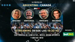 El Burrito Ortega y compañía le ponen adrenalina al debut de Argentina.