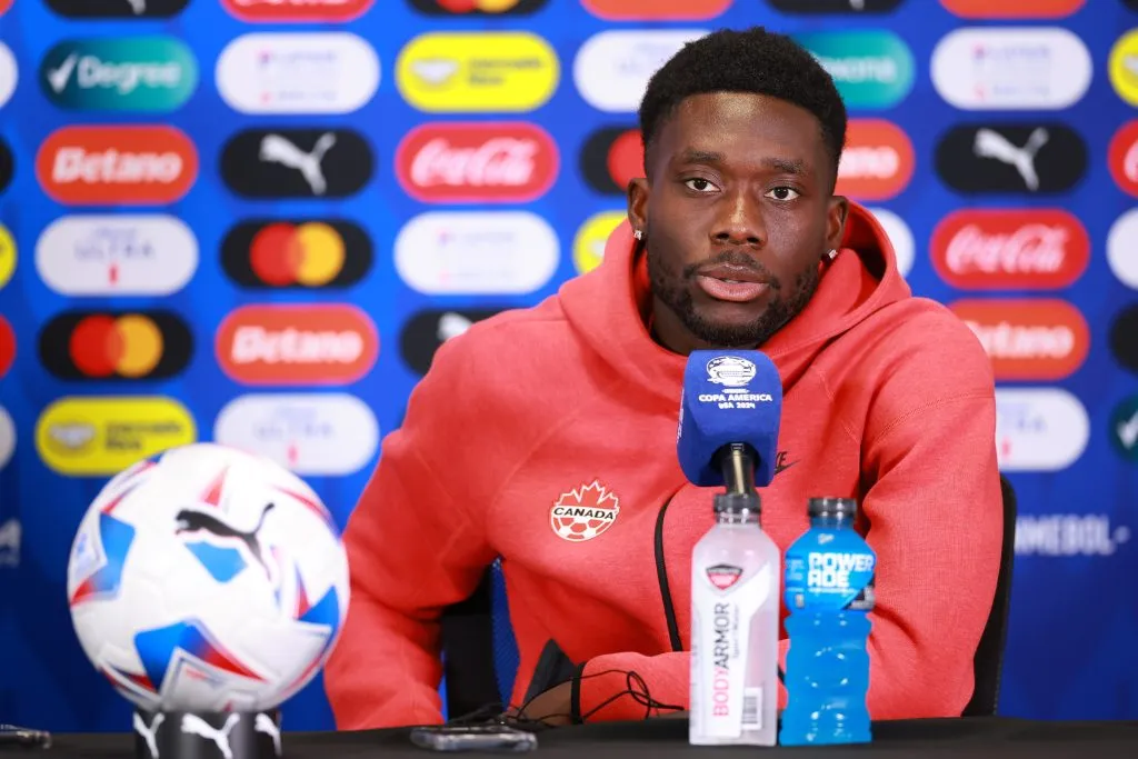 Alphonso Davies, la figura de Canadá. (Foto: Getty)