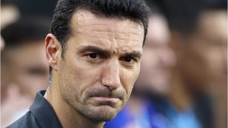 La reacción de Scaloni tras enterarse que fue suspendido