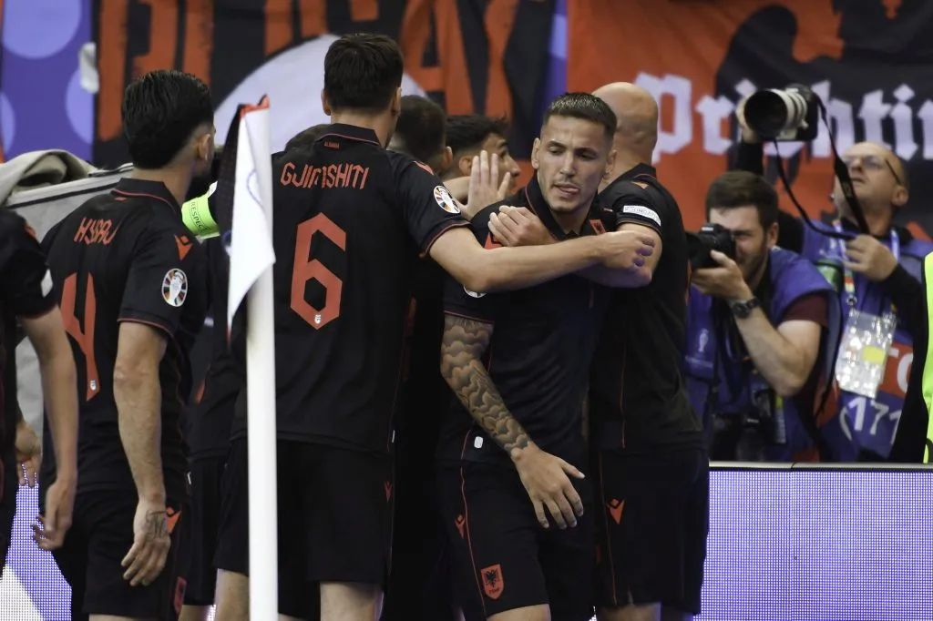 Albania sacó un enorme empate ante Croacia y sueña con el batacazo (IMAGO)