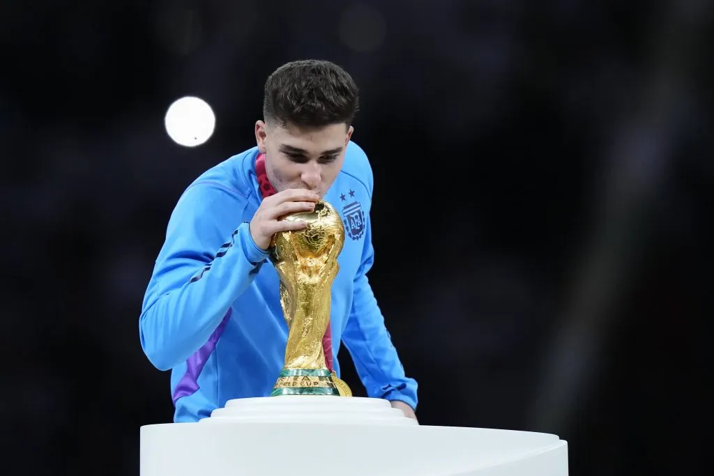 Julián Álvarez destacó la final de Qatar 2022 como el momento de mayor presión en su carrera.