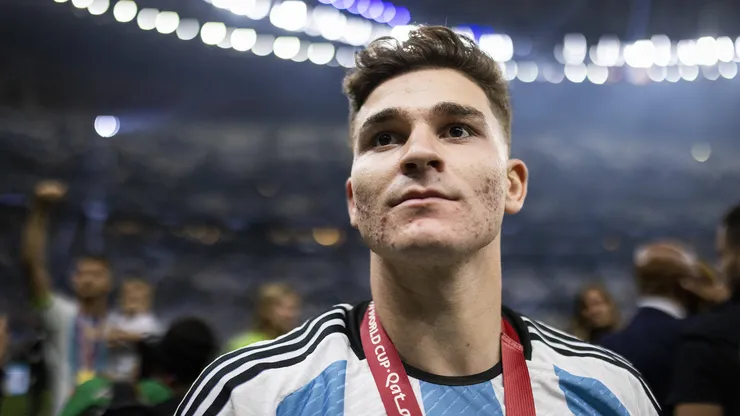 Julián Álvarez recordó la final de Qatar con la Selección Argentina