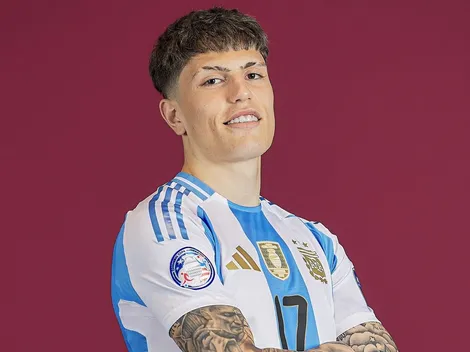 "Está escrito": el posteo del padre de Alejandro Garnacho tras verlo con la camiseta de la Selección Argentina