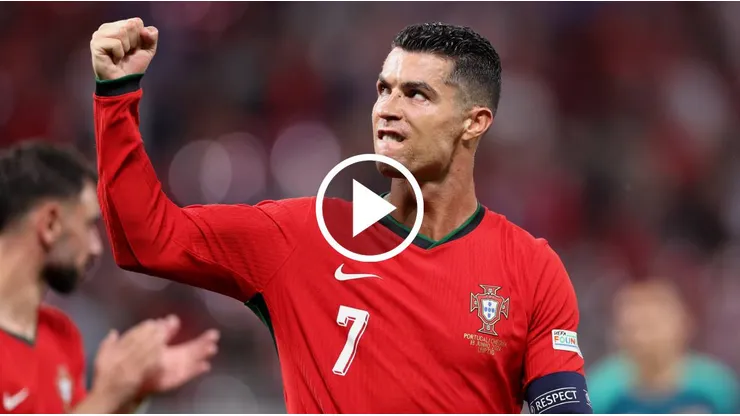 Cristiano Ronaldo y un controversial gesto en la Euro.